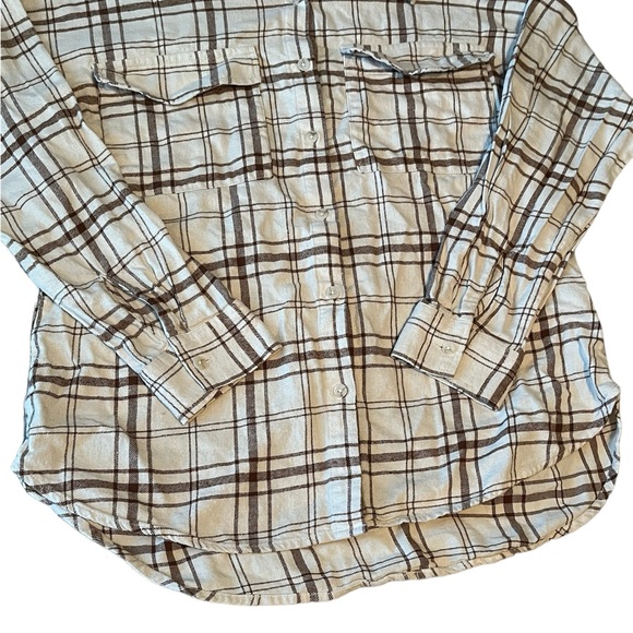 🩵Thread & Supply Flannel Button-Up - Women’s Small - Picture 5 of 6